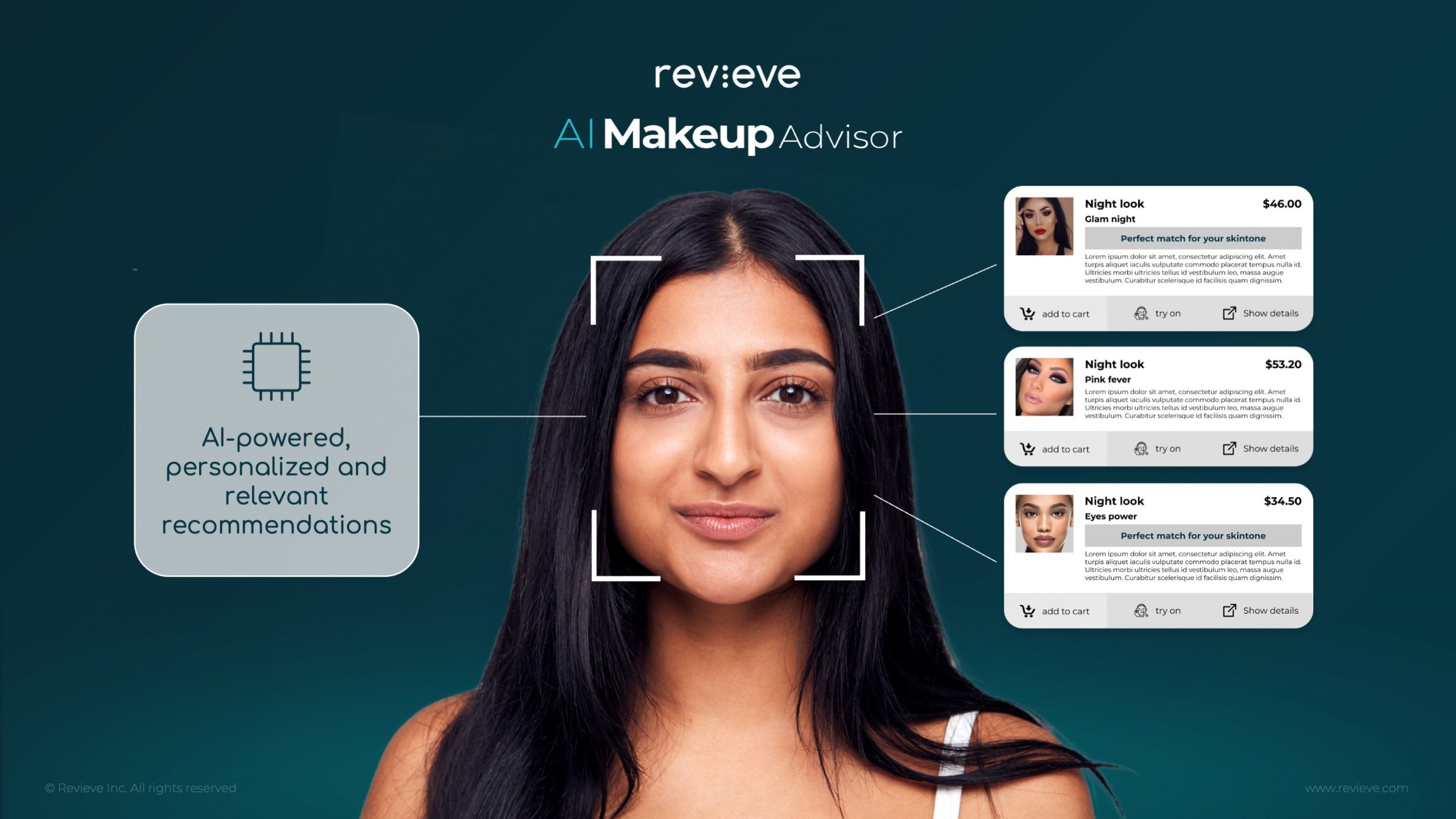 Revieve AI Makeup Advisor